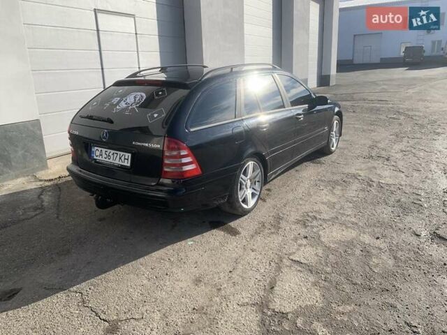 Чорний Мерседес Ц-Клас, об'ємом двигуна 1.8 л та пробігом 320 тис. км за 5000 $, фото 2 на Automoto.ua