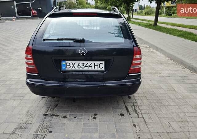 Чорний Мерседес Ц-Клас, об'ємом двигуна 1.8 л та пробігом 223 тис. км за 7500 $, фото 8 на Automoto.ua