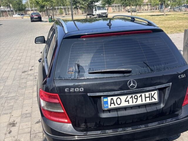 Чорний Мерседес Ц-Клас, об'ємом двигуна 2.2 л та пробігом 500 тис. км за 7615 $, фото 4 на Automoto.ua