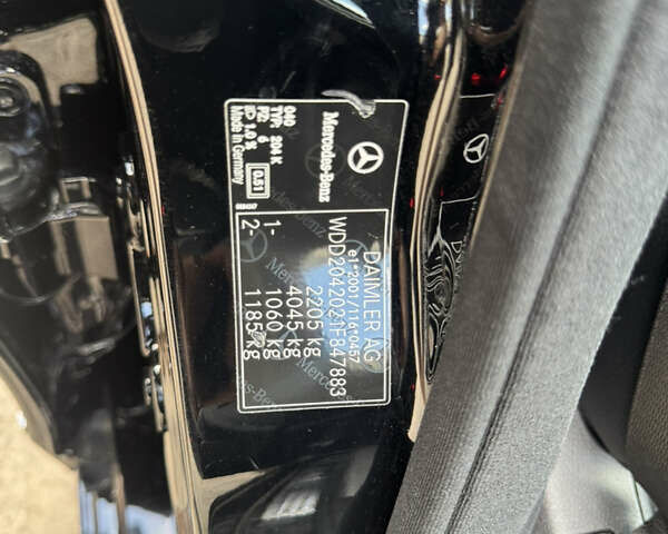 Черный Мерседес Ц-Класс, объемом двигателя 2.2 л и пробегом 289 тыс. км за 9900 $, фото 54 на Automoto.ua