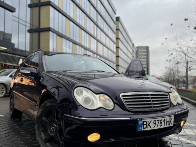 Фиолетовый Мерседес Ц-Класс, объемом двигателя 2.7 л и пробегом 290 тыс. км за 4600 $, фото 1 на Automoto.ua