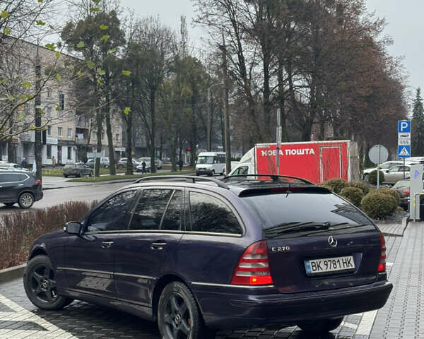 Фиолетовый Мерседес Ц-Класс, объемом двигателя 2.7 л и пробегом 320 тыс. км за 4600 $, фото 14 на Automoto.ua