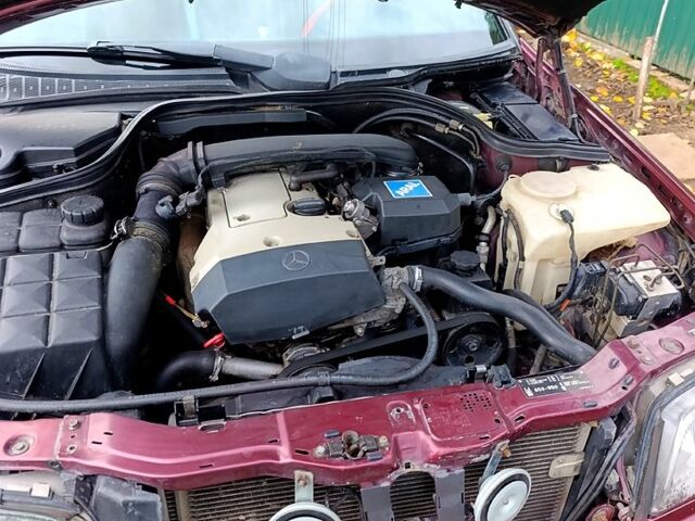 Червоний Мерседес Ц-Клас, об'ємом двигуна 1.8 л та пробігом 426 тис. км за 2850 $, фото 12 на Automoto.ua