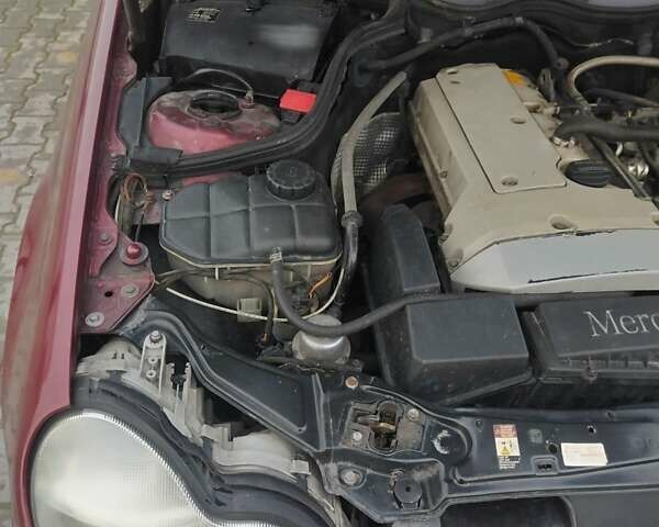 Красный Мерседес Ц-Класс, объемом двигателя 2 л и пробегом 376 тыс. км за 3900 $, фото 6 на Automoto.ua