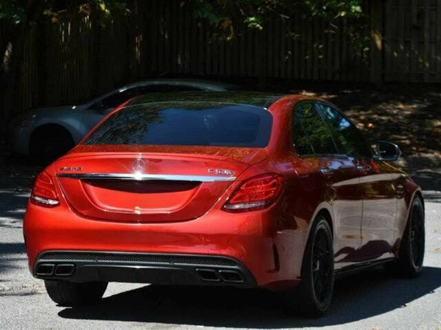 Червоний Мерседес Ц-Клас, об'ємом двигуна 4 л та пробігом 56 тис. км за 14200 $, фото 3 на Automoto.ua