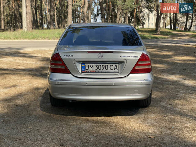 Сірий Мерседес Ц-Клас, об'ємом двигуна 1.8 л та пробігом 262 тис. км за 4650 $, фото 6 на Automoto.ua