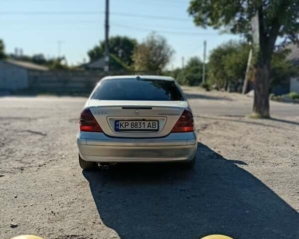Мерседес Ц-Класс 2003 в Запорожье на Automoto.ua Серый Мерседес Ц-Класс, объемом двигателя 1.8 л и пробегом 300 тыс. км за 4500 $, фото 1 на Automoto.ua