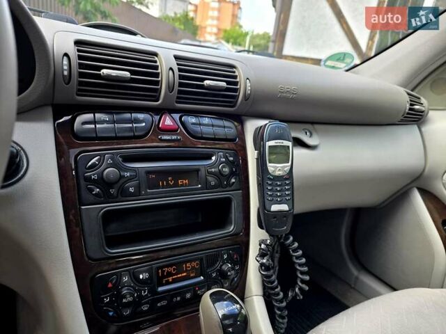 Серый Мерседес Ц-Класс, объемом двигателя 1.8 л и пробегом 176 тыс. км за 7500 $, фото 152 на Automoto.ua