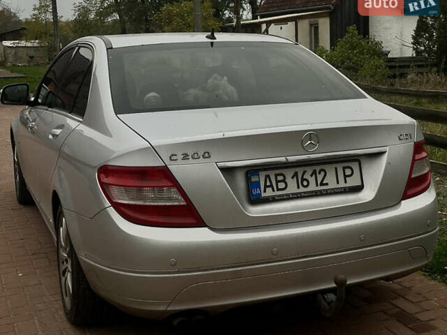 Сірий Мерседес Ц-Клас, об'ємом двигуна 2.2 л та пробігом 242 тис. км за 9300 $, фото 12 на Automoto.ua