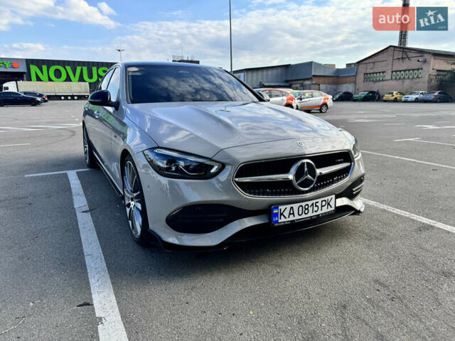 Серый Мерседес Ц-Класс, объемом двигателя 1.99 л и пробегом 55 тыс. км за 52000 $, фото 4 на Automoto.ua