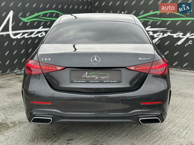 Серый Мерседес Ц-Класс, объемом двигателя 1.5 л и пробегом 97 тыс. км за 42500 $, фото 3 на Automoto.ua