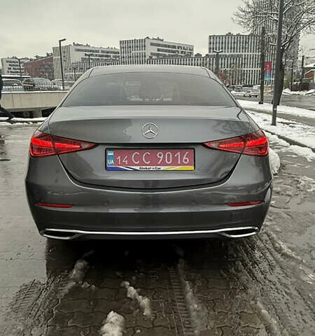 Серый Мерседес Ц-Класс, объемом двигателя 1.99 л и пробегом 7 тыс. км за 48900 $, фото 1 на Automoto.ua