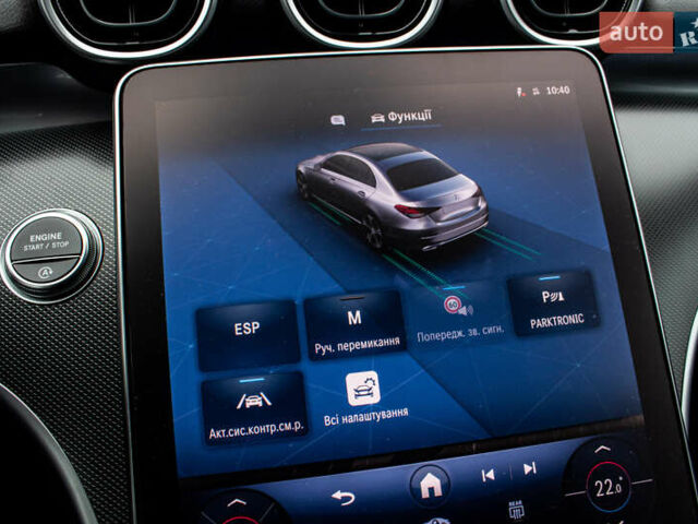 Сірий Мерседес Ц-Клас, об'ємом двигуна 1.99 л та пробігом 7 тис. км за 47600 $, фото 67 на Automoto.ua