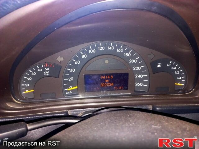 Сірий Мерседес Ц-Клас, об'ємом двигуна 2.7 л та пробігом 322 тис. км за 5000 $, фото 7 на Automoto.ua