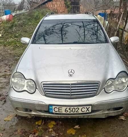 Серый Мерседес Ц-Класс, объемом двигателя 2.15 л и пробегом 350 тыс. км за 3900 $, фото 5 на Automoto.ua