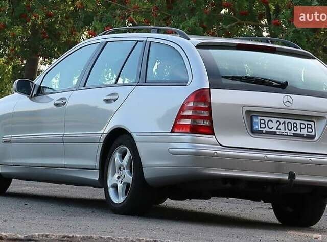 Сірий Мерседес Ц-Клас, об'ємом двигуна 1.8 л та пробігом 242 тис. км за 6300 $, фото 7 на Automoto.ua