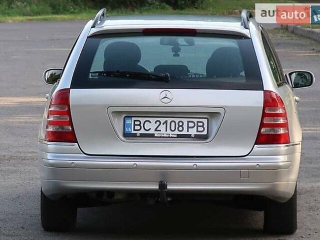 Сірий Мерседес Ц-Клас, об'ємом двигуна 1.8 л та пробігом 242 тис. км за 6300 $, фото 11 на Automoto.ua
