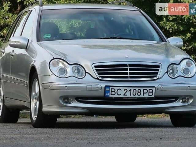 Сірий Мерседес Ц-Клас, об'ємом двигуна 1.8 л та пробігом 242 тис. км за 6300 $, фото 1 на Automoto.ua