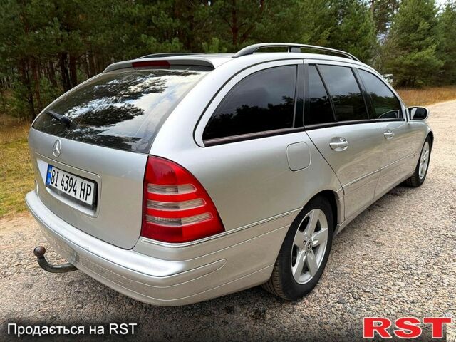 Сірий Мерседес Ц-Клас, об'ємом двигуна 1.8 л та пробігом 227 тис. км за 4950 $, фото 3 на Automoto.ua