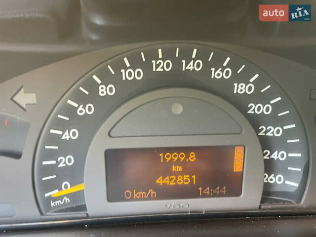 Сірий Мерседес Ц-Клас, об'ємом двигуна 2.2 л та пробігом 444 тис. км за 6500 $, фото 21 на Automoto.ua