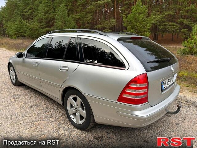 Сірий Мерседес Ц-Клас, об'ємом двигуна 1.8 л та пробігом 227 тис. км за 4950 $, фото 2 на Automoto.ua