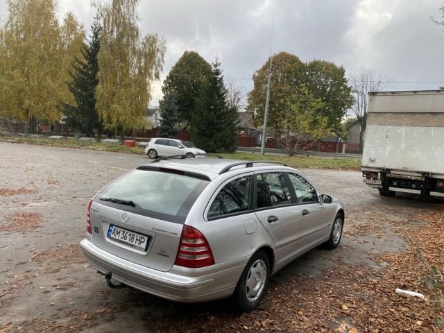 Сірий Мерседес Ц-Клас, об'ємом двигуна 1.8 л та пробігом 233 тис. км за 4600 $, фото 5 на Automoto.ua