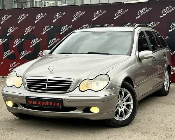 Серый Мерседес Ц-Класс, объемом двигателя 2.15 л и пробегом 353 тыс. км за 4900 $, фото 2 на Automoto.ua