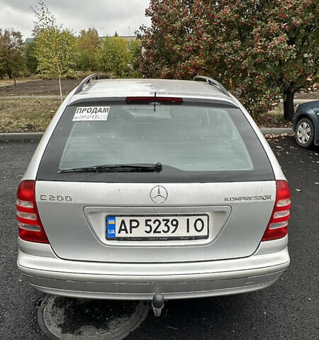 Серый Мерседес Ц-Класс, объемом двигателя 1.8 л и пробегом 260 тыс. км за 6500 $, фото 10 на Automoto.ua