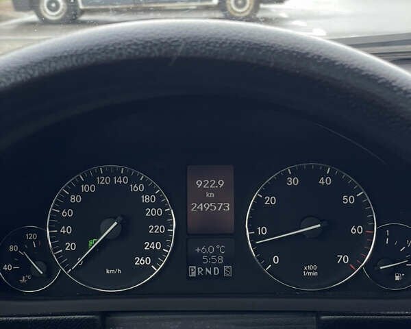 Сірий Мерседес Ц-Клас, об'ємом двигуна 1.8 л та пробігом 249 тис. км за 5500 $, фото 10 на Automoto.ua