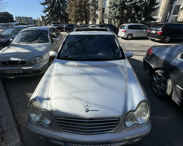 Сірий Мерседес Ц-Клас, об'ємом двигуна 1.8 л та пробігом 245 тис. км за 5500 $, фото 18 на Automoto.ua