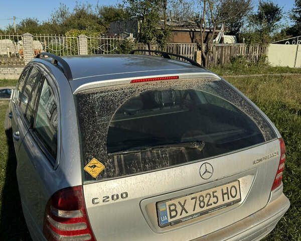 Сірий Мерседес Ц-Клас, об'ємом двигуна 1.8 л та пробігом 245 тис. км за 5500 $, фото 9 на Automoto.ua