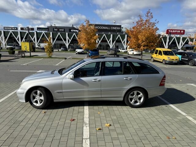 Серый Мерседес Ц-Класс, объемом двигателя 1.8 л и пробегом 245 тыс. км за 5899 $, фото 4 на Automoto.ua