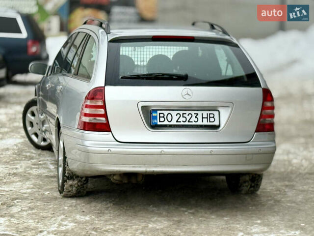 Сірий Мерседес Ц-Клас, об'ємом двигуна 1.8 л та пробігом 260 тис. км за 6900 $, фото 26 на Automoto.ua