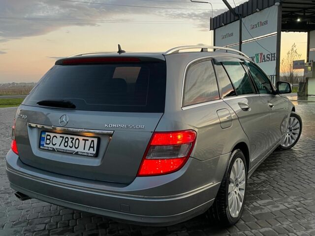 Серый Мерседес Ц-Класс, объемом двигателя 1.8 л и пробегом 245 тыс. км за 7699 $, фото 5 на Automoto.ua