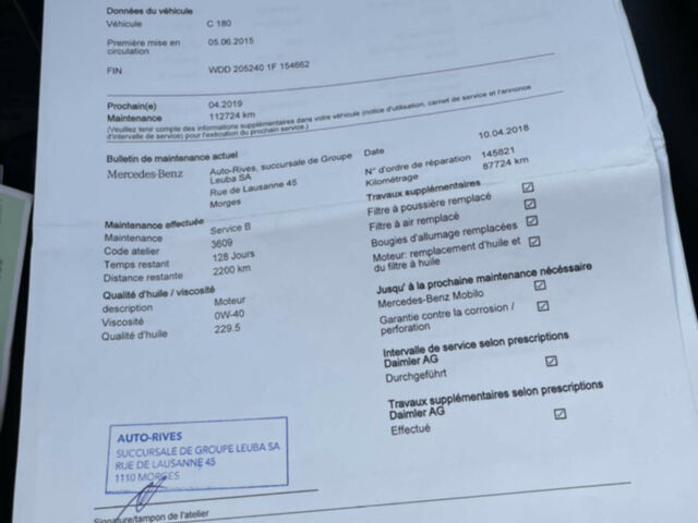 Серый Мерседес Ц-Класс, объемом двигателя 1.6 л и пробегом 256 тыс. км за 15000 $, фото 22 на Automoto.ua