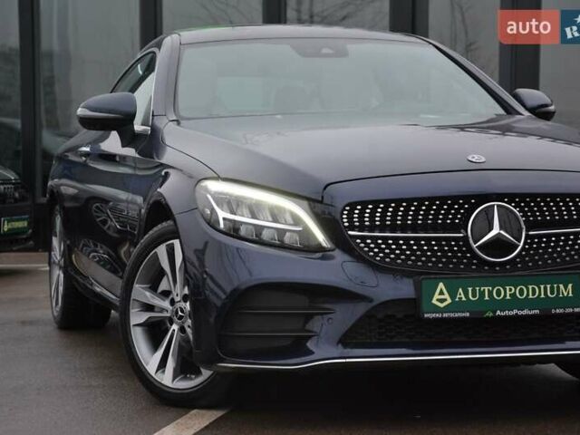 Синий Мерседес Ц-Класс, объемом двигателя 1.99 л и пробегом 42 тыс. км за 34999 $, фото 2 на Automoto.ua