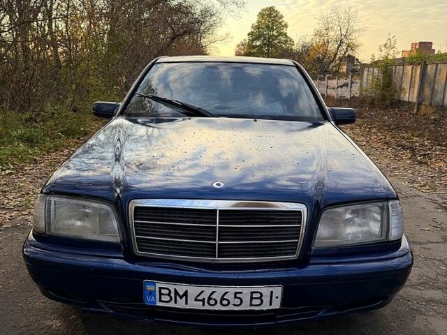 Мерседес Ц-Клас 1994 у Ахтырке на Automoto.ua Синій Мерседес Ц-Клас, об'ємом двигуна 1.8 л та пробігом 234 тис. км за 2000 $, фото 5 на Automoto.ua