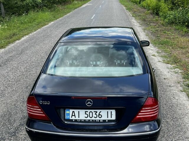 Синій Мерседес Ц-Клас, об'ємом двигуна 2 л та пробігом 340 тис. км за 3600 $, фото 3 на Automoto.ua