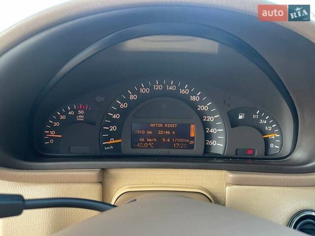 Синий Мерседес Ц-Класс, объемом двигателя 2.69 л и пробегом 380 тыс. км за 5000 $, фото 14 на Automoto.ua