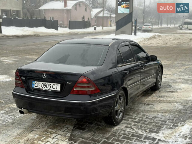 Синий Мерседес Ц-Класс, объемом двигателя 2.2 л и пробегом 340 тыс. км за 3400 $, фото 6 на Automoto.ua