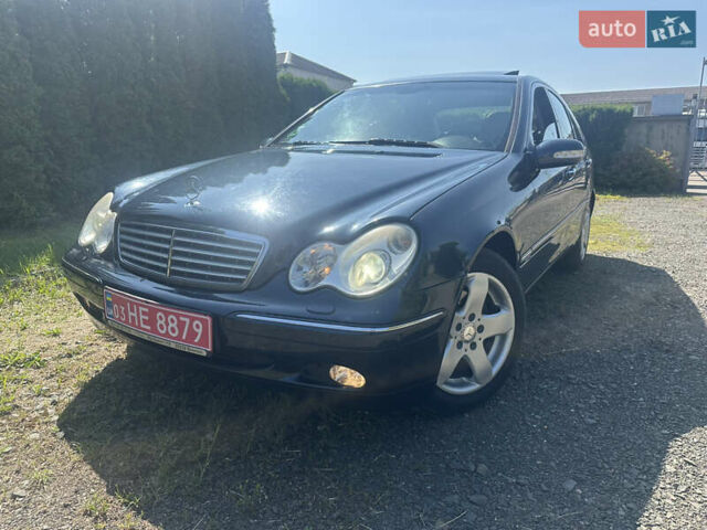 Синій Мерседес Ц-Клас, об'ємом двигуна 1.8 л та пробігом 260 тис. км за 5500 $, фото 10 на Automoto.ua