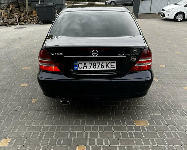 Синий Мерседес Ц-Класс, объемом двигателя 1.8 л и пробегом 233 тыс. км за 6500 $, фото 11 на Automoto.ua