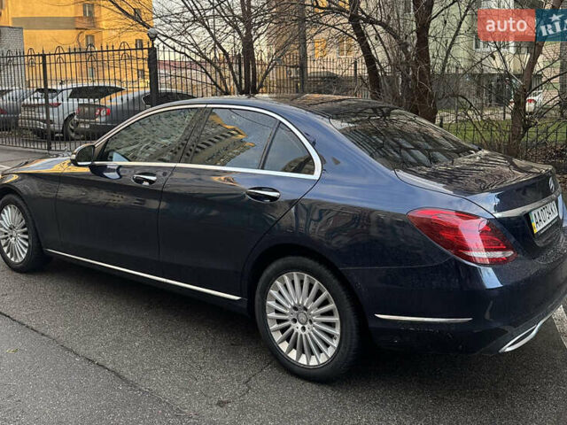 Синий Мерседес Ц-Класс, объемом двигателя 1.6 л и пробегом 71 тыс. км за 24999 $, фото 2 на Automoto.ua