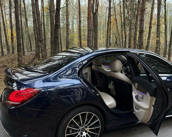 Мерседес Ц-Клас 2018 у Києві на Automoto.ua Синій Мерседес Ц-Клас, об'ємом двигуна 1.99 л та пробігом 57 тис. км за 27200 $, фото 32 на Automoto.ua