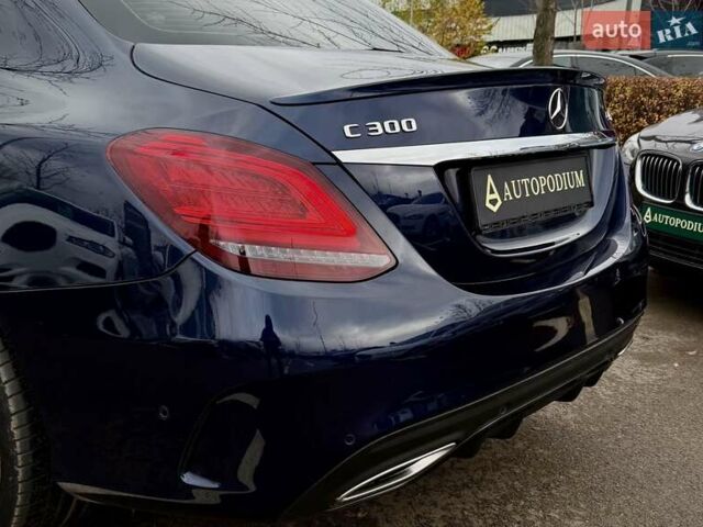 Синій Мерседес Ц-Клас, об'ємом двигуна 1.99 л та пробігом 58 тис. км за 28500 $, фото 16 на Automoto.ua