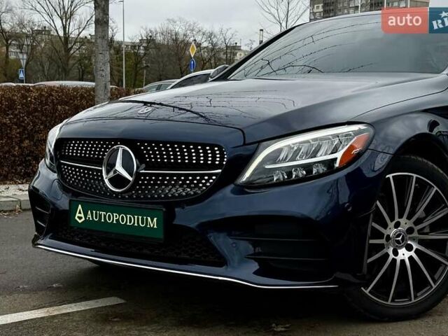 Синій Мерседес Ц-Клас, об'ємом двигуна 1.99 л та пробігом 58 тис. км за 28500 $, фото 1 на Automoto.ua