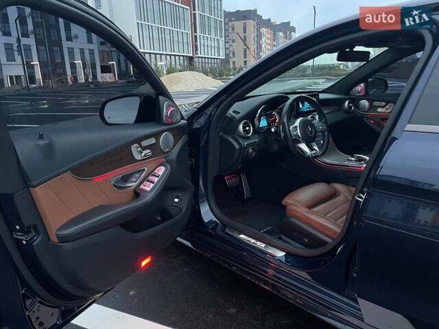 Синий Мерседес Ц-Класс, объемом двигателя 3 л и пробегом 74 тыс. км за 34000 $, фото 10 на Automoto.ua