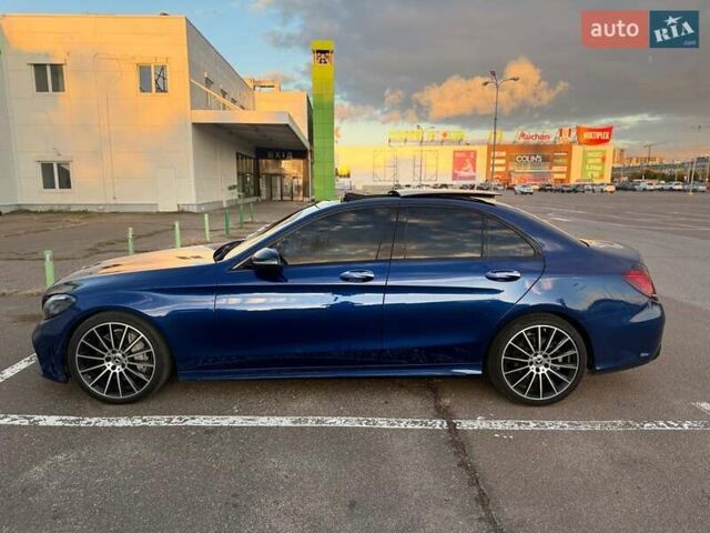Синий Мерседес Ц-Класс, объемом двигателя 1.99 л и пробегом 67 тыс. км за 30500 $, фото 2 на Automoto.ua