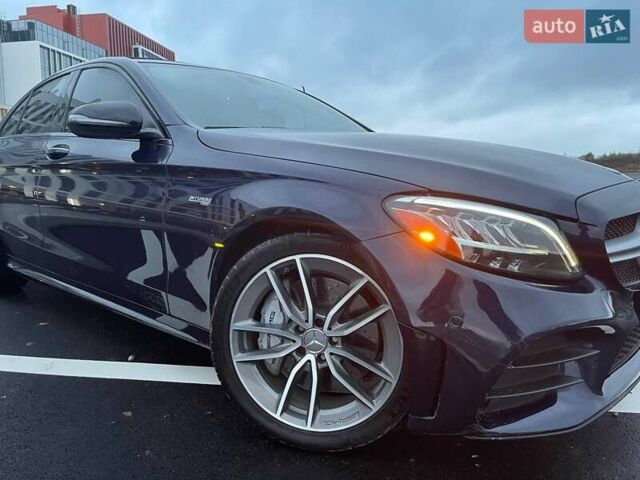 Синий Мерседес Ц-Класс, объемом двигателя 3 л и пробегом 74 тыс. км за 34000 $, фото 1 на Automoto.ua