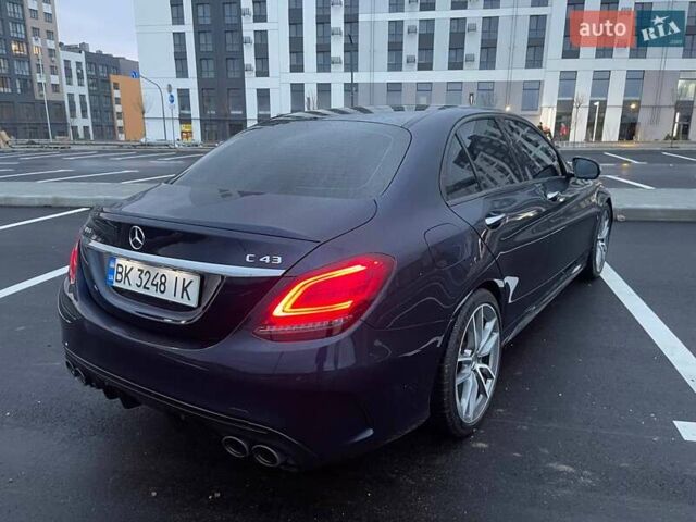 Синий Мерседес Ц-Класс, объемом двигателя 3 л и пробегом 74 тыс. км за 34000 $, фото 6 на Automoto.ua